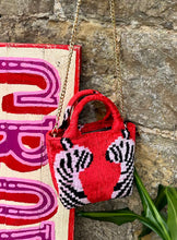 Load image into Gallery viewer, Silk Ikat Crossbody Handbag
