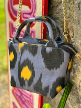 Load image into Gallery viewer, Silk Ikat Crossbody Handbag
