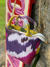 Load image into Gallery viewer, Silk Ikat Crossbody Handbag
