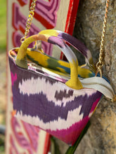 Load image into Gallery viewer, Silk Ikat Crossbody Handbag
