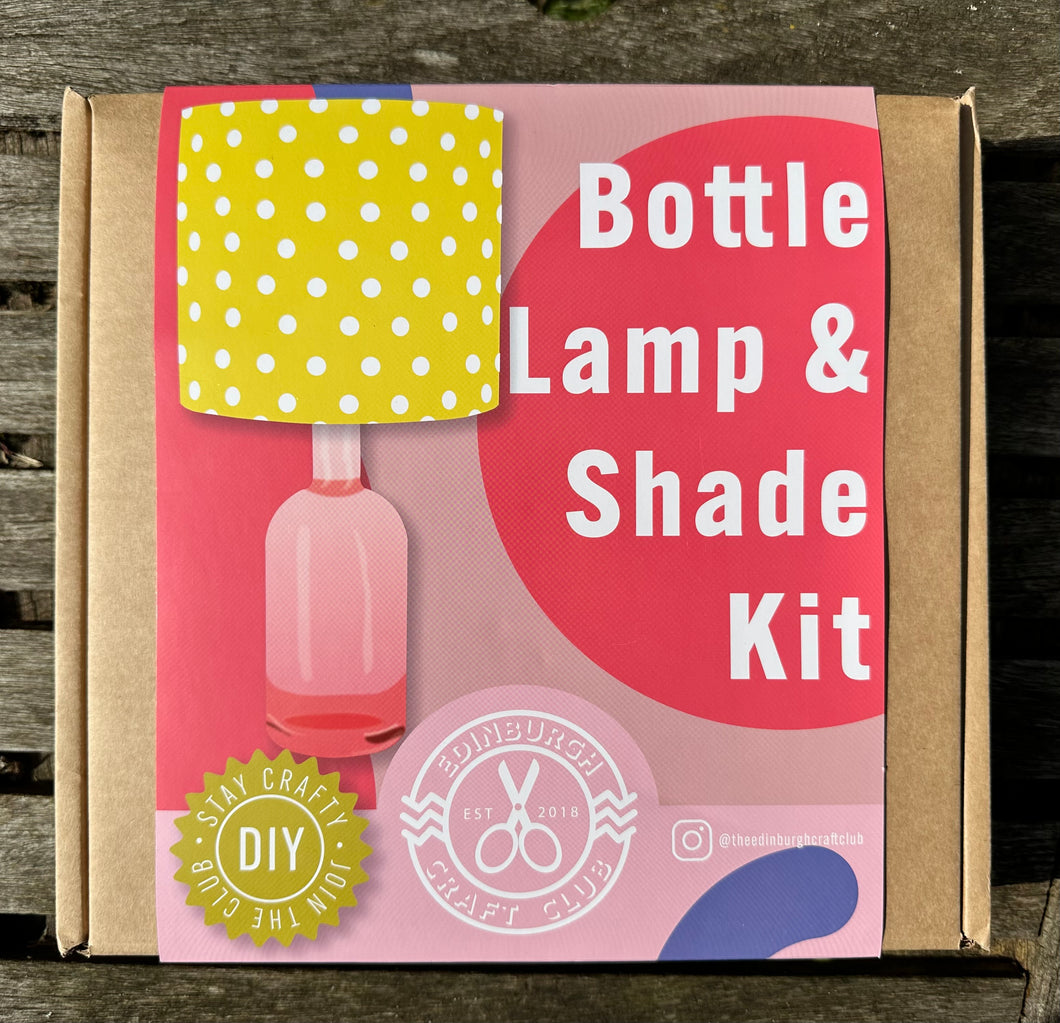 Bottle Lamp & Shade Kit 💡