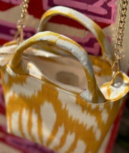 Load image into Gallery viewer, Silk Ikat Crossbody Handbag
