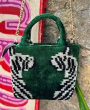 Load image into Gallery viewer, Silk Ikat Crossbody Handbag
