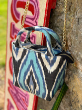 Load image into Gallery viewer, Silk Ikat Crossbody Handbag
