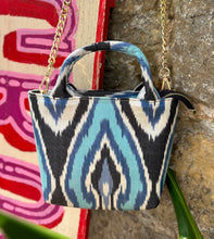 Load image into Gallery viewer, Silk Ikat Crossbody Handbag
