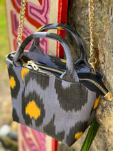 Load image into Gallery viewer, Silk Ikat Crossbody Handbag
