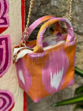 Load image into Gallery viewer, Silk Ikat Crossbody Handbag
