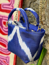 Load image into Gallery viewer, Silk Ikat Crossbody Handbag
