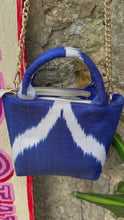 Load and play video in Gallery viewer, Silk Ikat Crossbody Handbag
