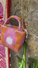 Load and play video in Gallery viewer, Silk Ikat Crossbody Handbag
